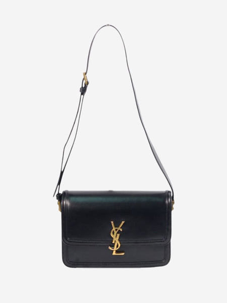 Black Solferino medium leather shoulder bag product image