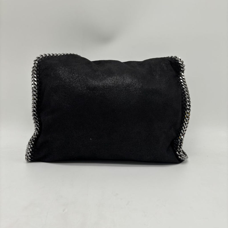 Black Falabella three-chain tote bag