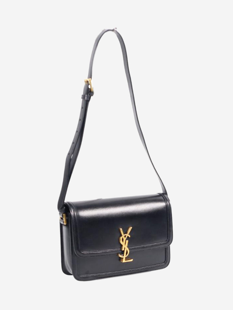 Black Solferino medium leather shoulder bag Shoulder bags Saint Laurent 