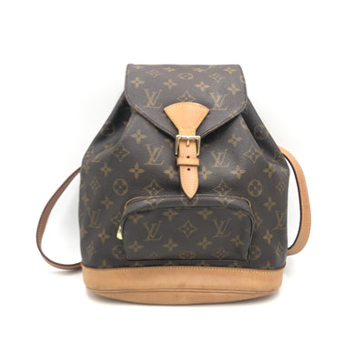 Brown 2000 Montsouris vintage backpack Shoulder bags Louis Vuitton 