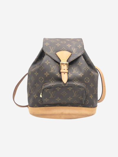 Brown 2000 Montsouris vintage backpack Shoulder bags Louis Vuitton 