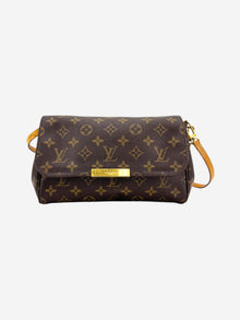 Brown 2014 Monogram Favorite MM bag Shoulder bags Louis Vuitton 