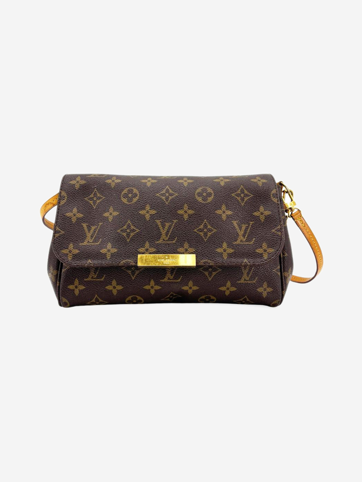 Brown 2014 Monogram Favorite MM bag Shoulder bags Louis Vuitton 