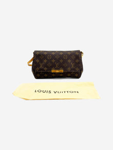 Brown 2014 Monogram Favorite MM bag Shoulder bags Louis Vuitton 