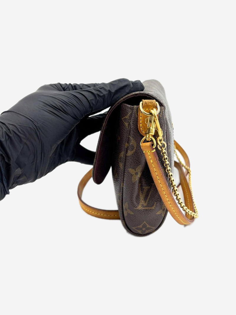 Brown 2014 Monogram Favorite MM bag Shoulder bags Louis Vuitton 