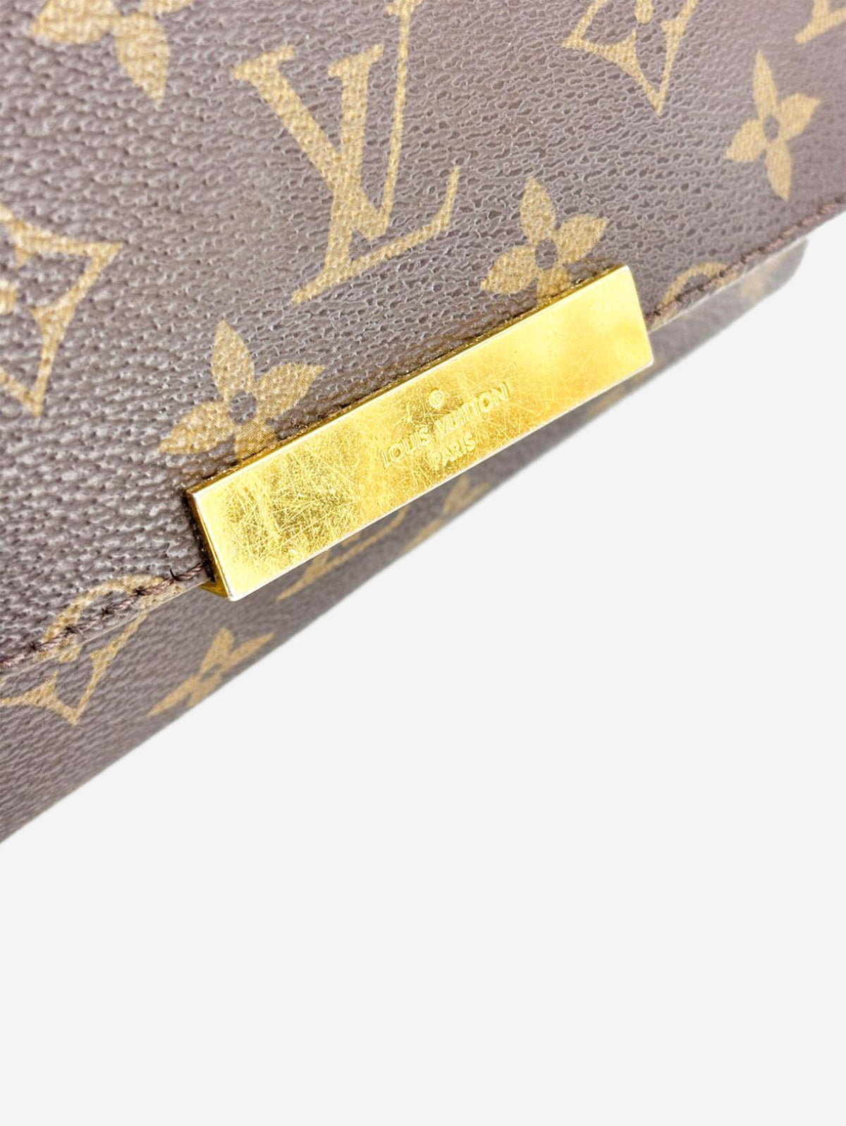 Brown 2014 Monogram Favorite MM bag Shoulder bags Louis Vuitton 