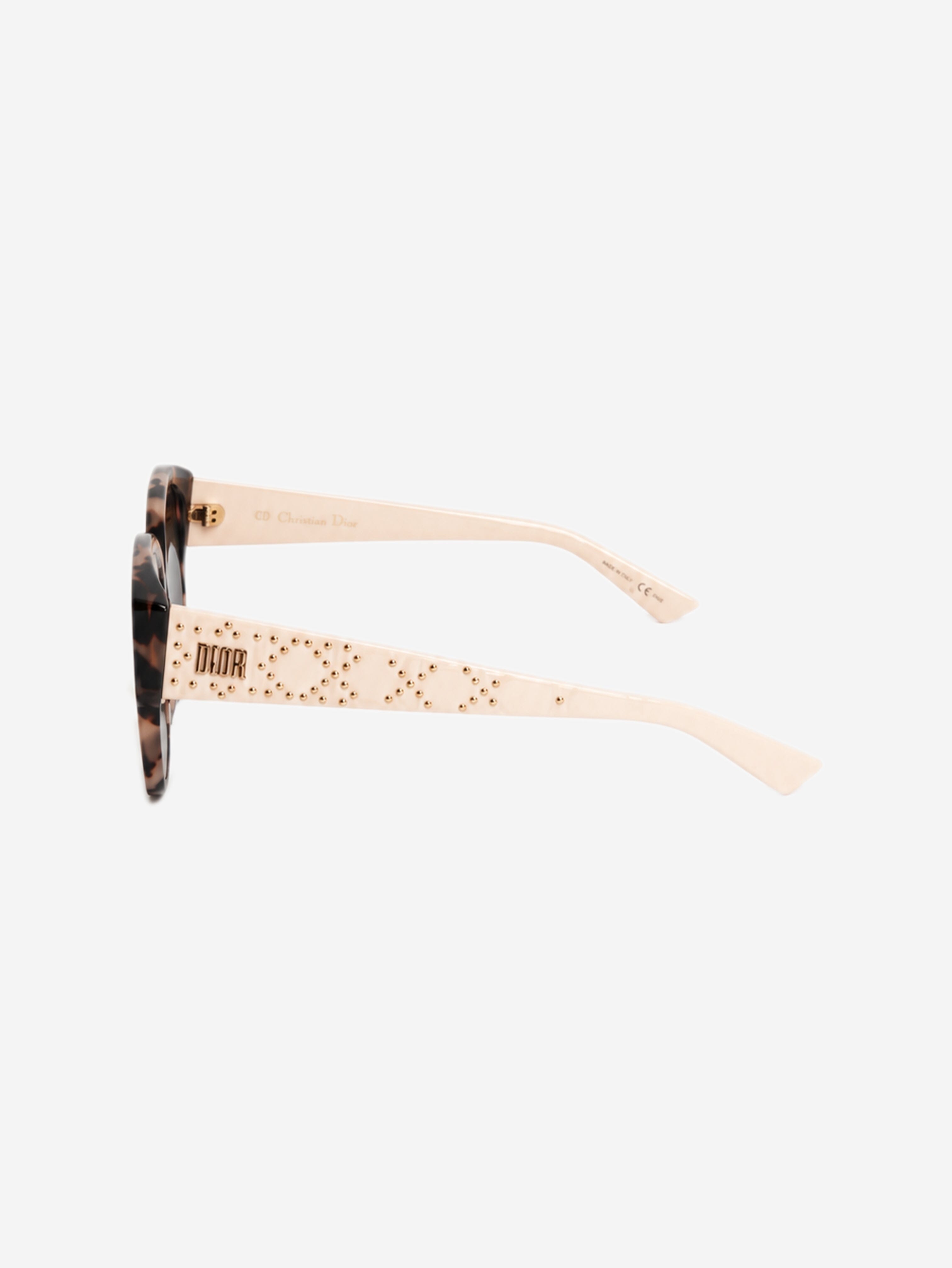 Pink LadyDiorStuds tortoise shell sunglasses Sunglasses Dior 