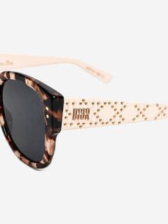 Pink LadyDiorStuds tortoise shell sunglasses Sunglasses Dior 