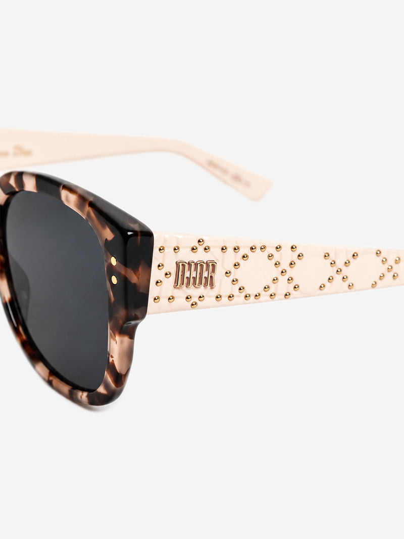 Pink LadyDiorStuds tortoise shell sunglasses Sunglasses Dior 