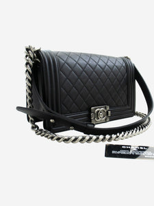 Chanel Black 2020 medium calfskin Boy bag