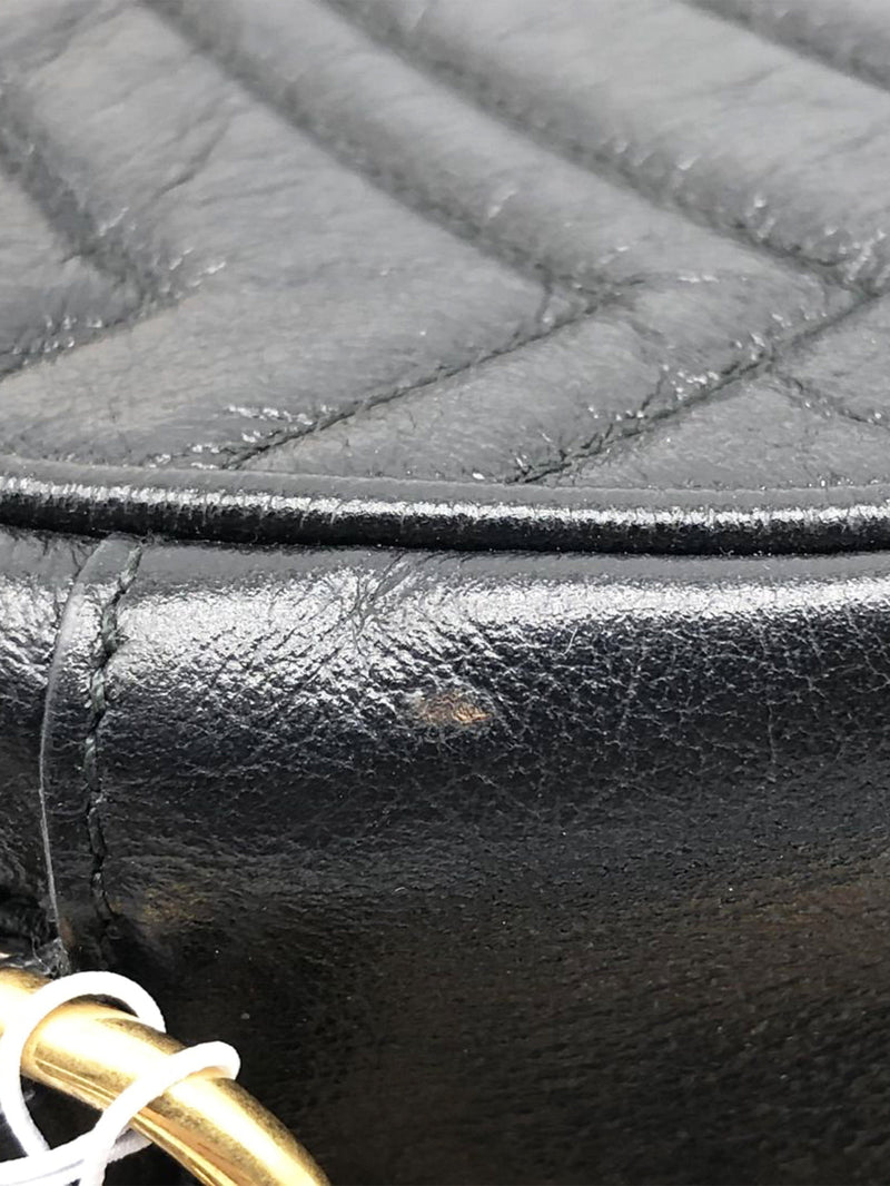 Black GG Marmont Round leather bag Cross-body bags Gucci 