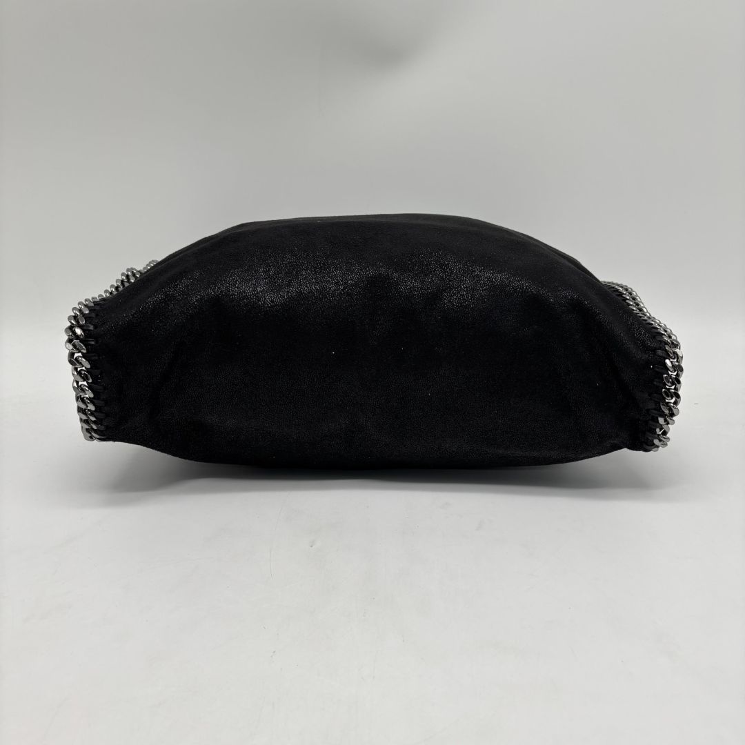 Black Falabella three-chain tote bag