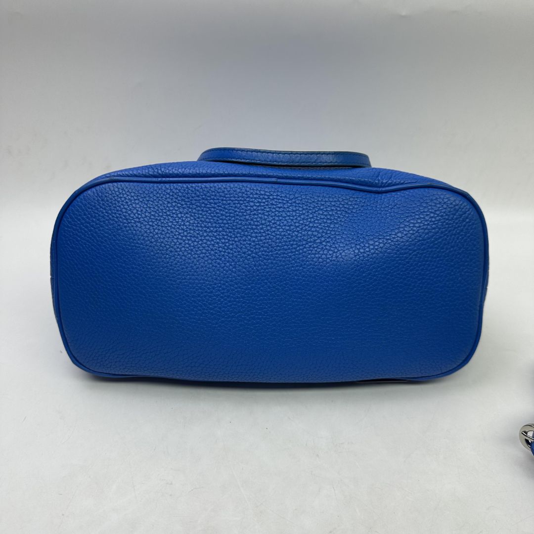 Blue Dome Satchel leather 2way bag