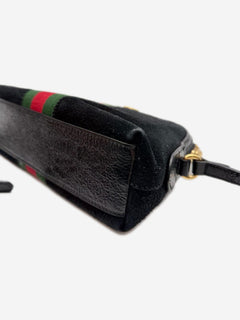 Black suede Ophidia shoulder bag Shoulder bags Gucci 