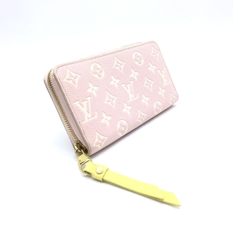 Pink Monogram zipped wallet Wallet Louis Vuitton 