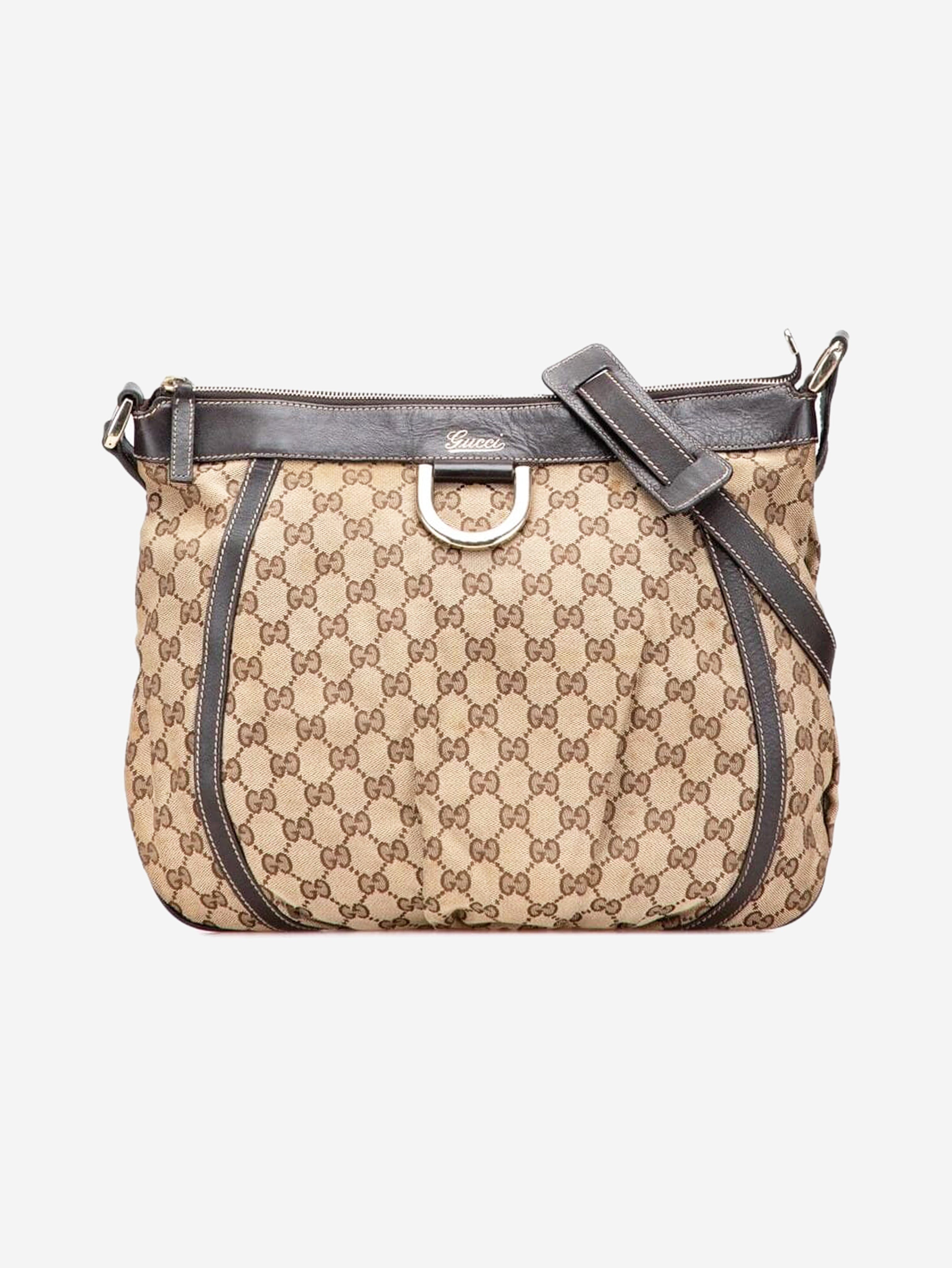 Brown Abbey GG canvas shoulder bag Shoulder bags Gucci 