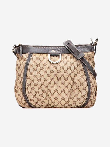 Brown Abbey GG canvas shoulder bag product image