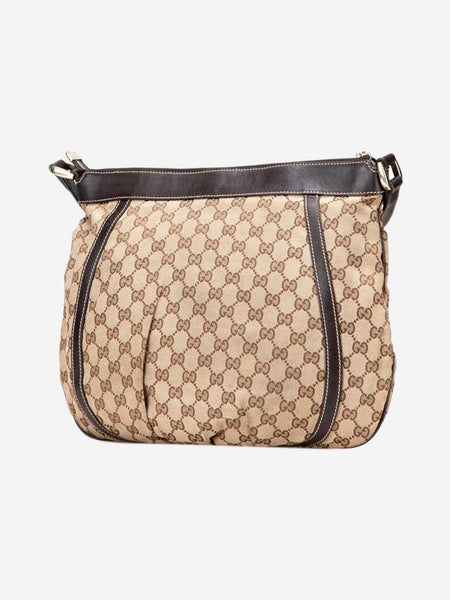 Brown Abbey GG canvas shoulder bag alternate image