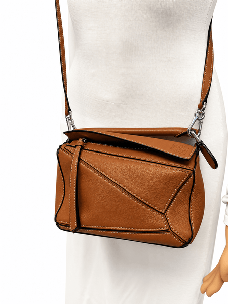 Brown mini Puzzle bag alternate image