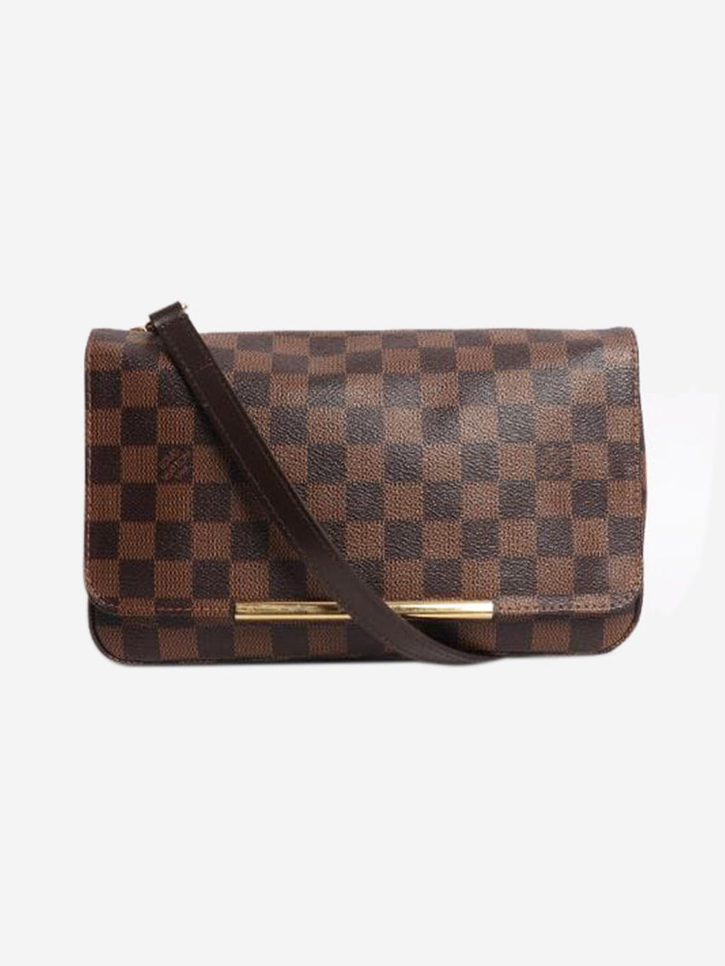 Brown 2013 Damier Ebene Hoxton crossbody bag Cross-body bags Louis Vuitton 