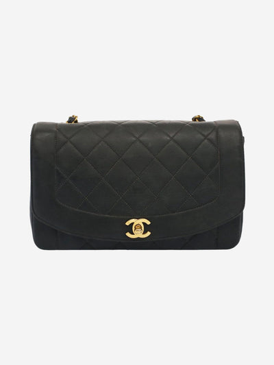 Black vintage 1996 medium Diana shoulder bag Shoulder bags Chanel 