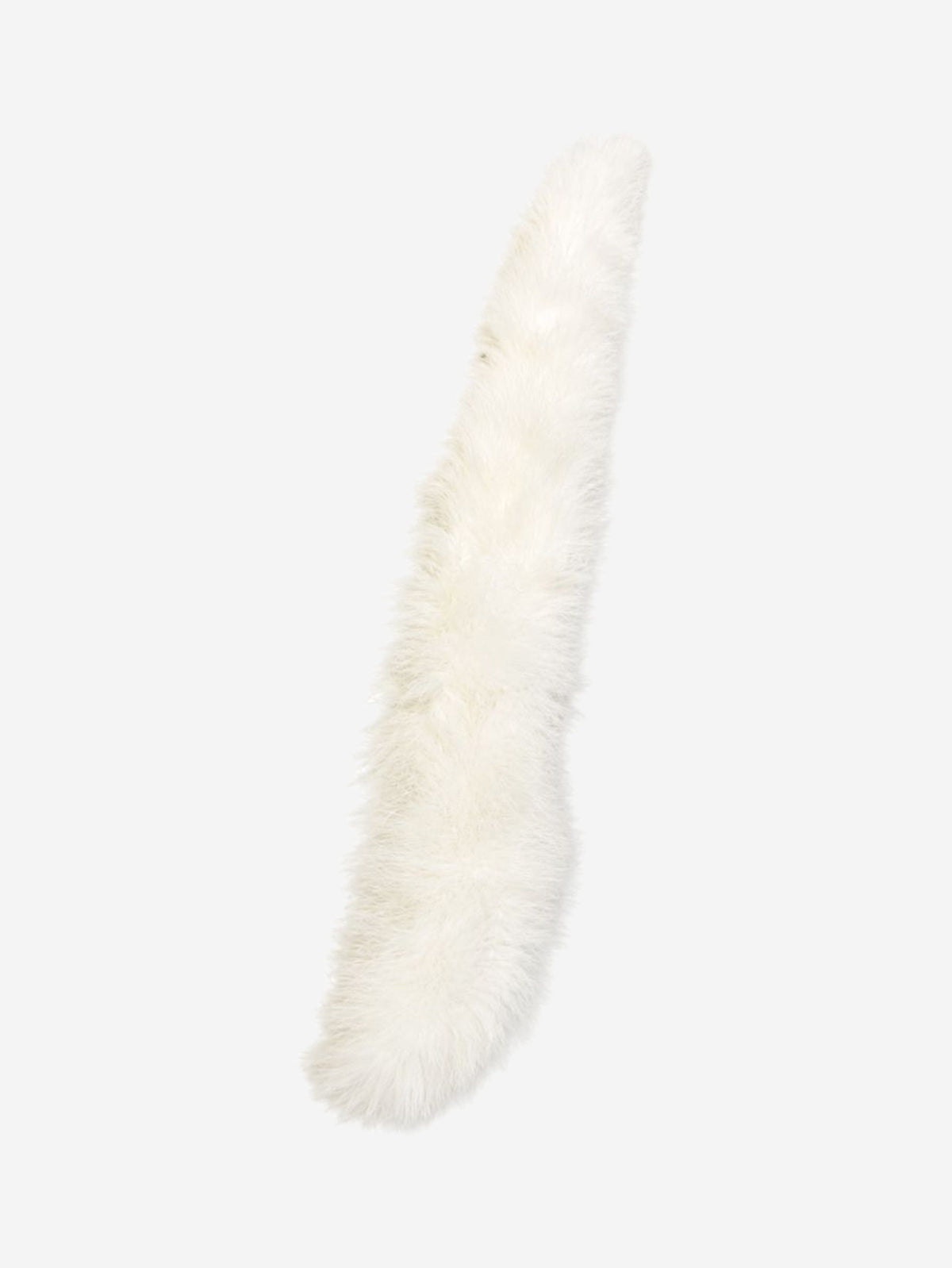 White feather scarf Scarves Yves Salomon 