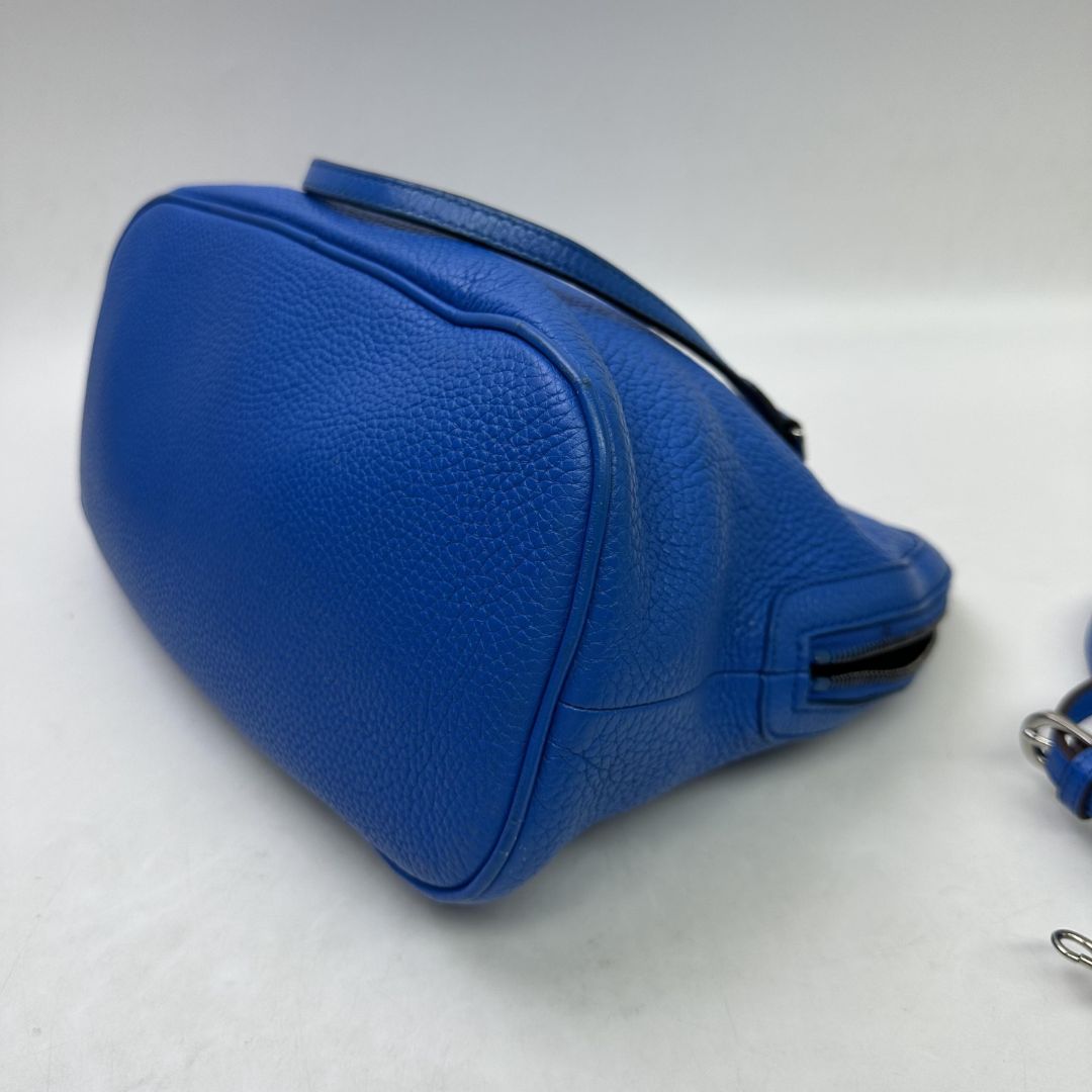 Blue Dome Satchel leather 2way bag