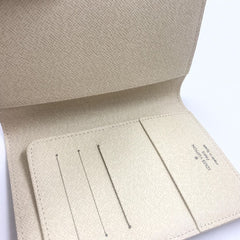 Cream Damier Azur passport cover Wallets, Purses & Small Leather Goods Louis Vuitton 