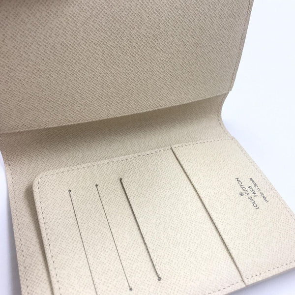 Cream Damier Azur passport cover alternate image