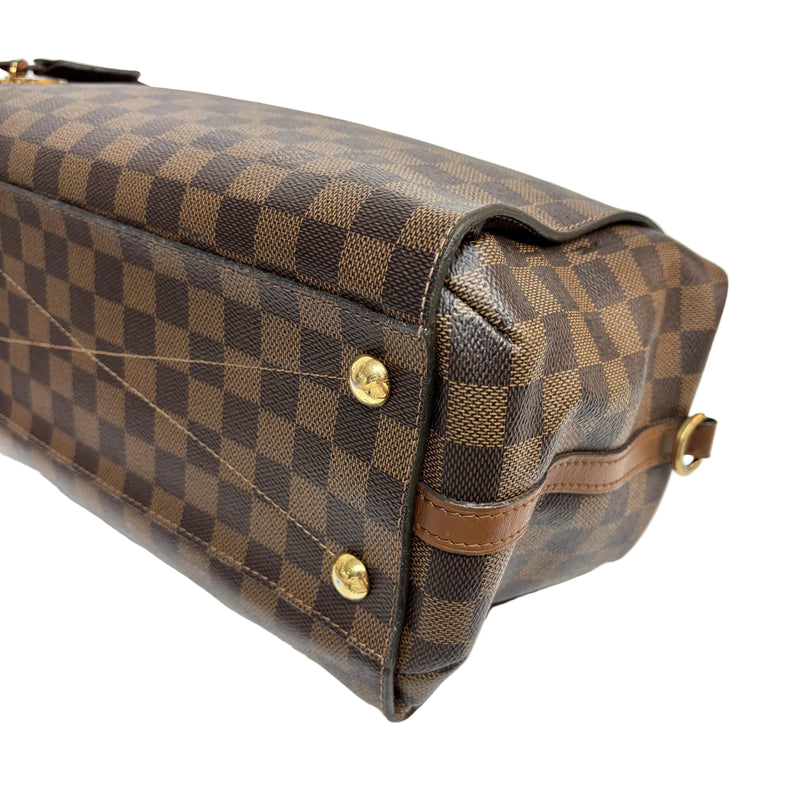 Brown 2014 Damier Ebene Greenwich bag Shoulder bags Louis Vuitton 