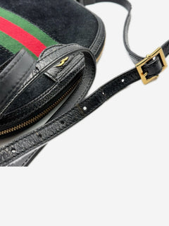 Black suede Ophidia shoulder bag Shoulder bags Gucci 