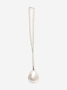 Simone Rocha Ivory Pearl Egg bag