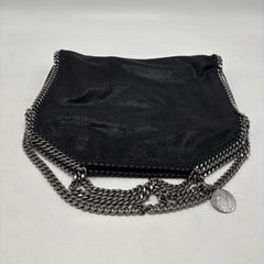 Black Falabella three-chain tote bag