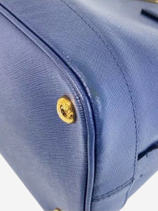 Prada Blue Saffiano leather 2way bag