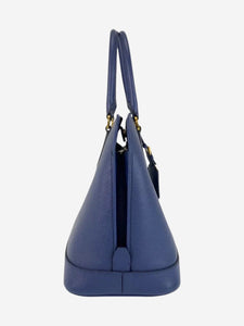 Prada Blue Saffiano leather 2way bag