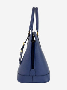 Prada Blue Saffiano leather 2way bag