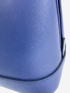 Prada Blue Saffiano leather 2way bag