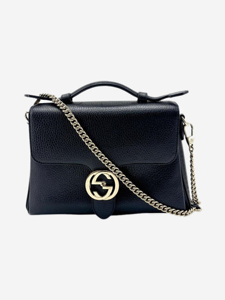 Black Interlocking G medium 2way bag product image