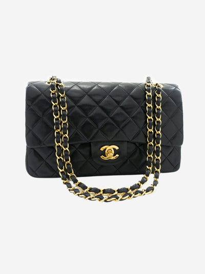 Black 1996-1997 medium Classic double flap bag Shoulder bags Chanel 