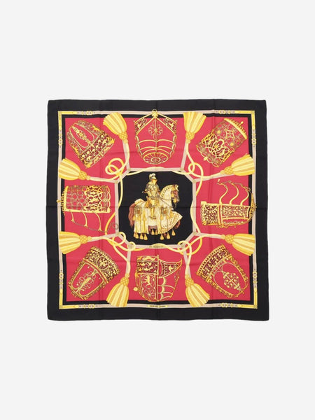 Multicolour Carré 90 Les Muserolles silk scarf product image
