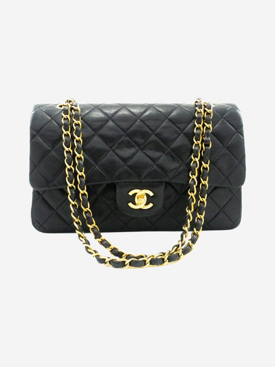 Black 1996-1997 medium Classic double flap bag Shoulder bags Chanel 