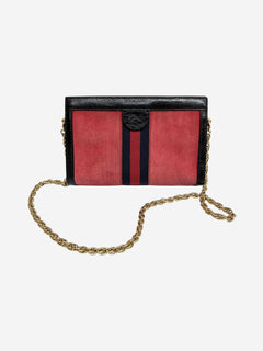 Red Ophidia suede GG shoulder bag Shoulder bags Gucci 