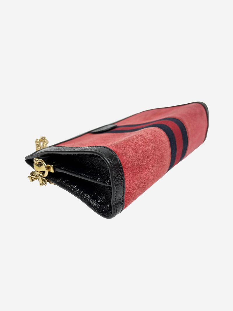 Red Ophidia suede GG shoulder bag Shoulder bags Gucci 