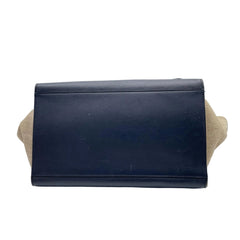 Blue Trapeze leather handbag Shoulder bags Celine 