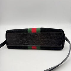 Black suede Ophidia shoulder bag Shoulder bags Gucci 