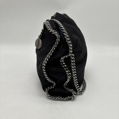 Black Falabella three-chain tote bag