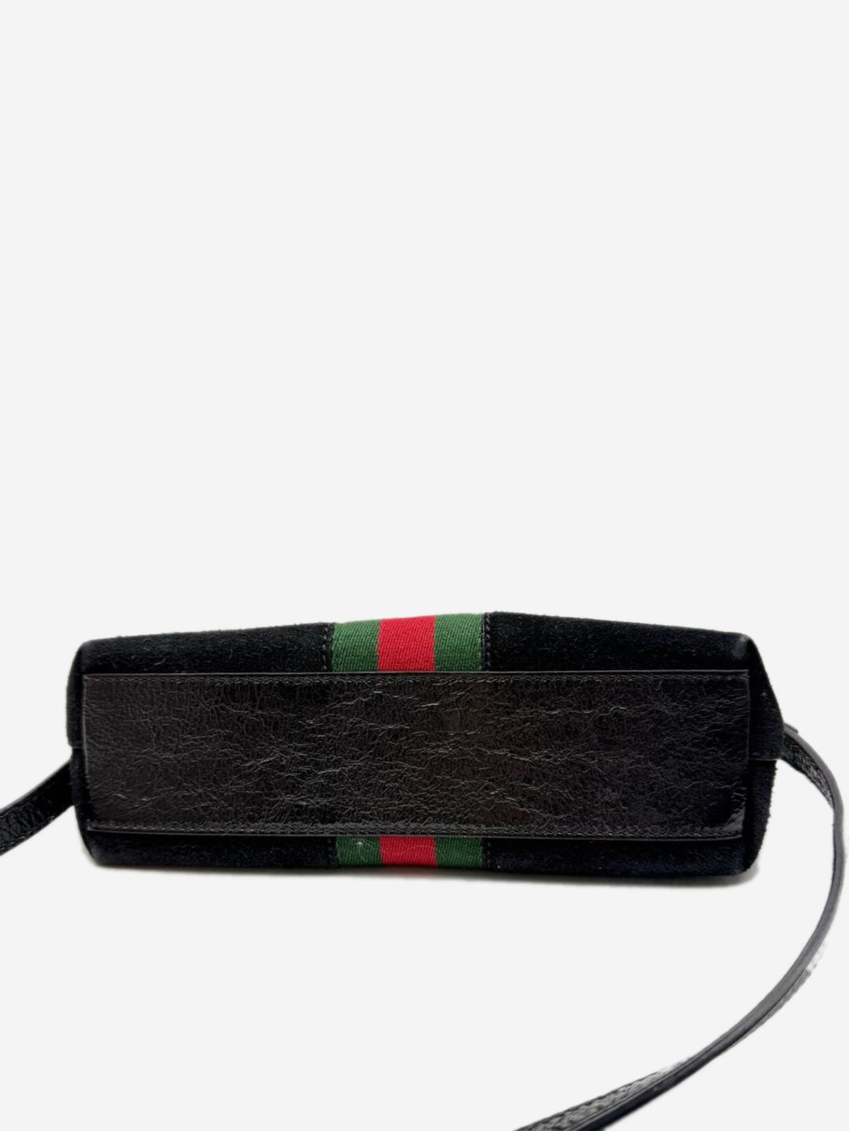 Black suede Ophidia shoulder bag Shoulder bags Gucci 