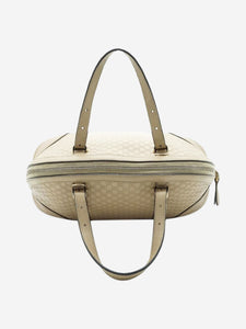 Gucci Gucci Neutral Guccissima Dome top handle bag