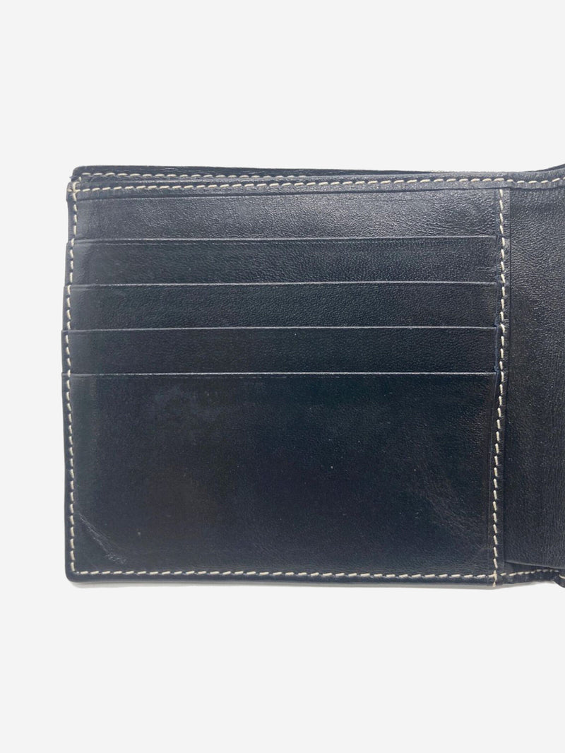 Blue Zuccino canvas wallet Wallet Fendi 