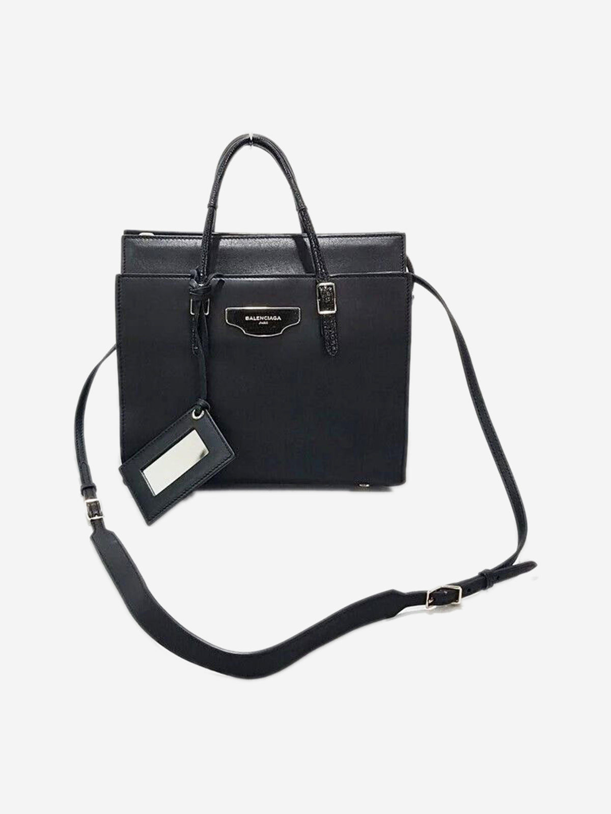 Black City Plate Portfolio bag